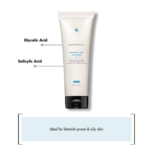 Skinceuticals Blemish + Age Cleansing Gel 240ml - Image 2